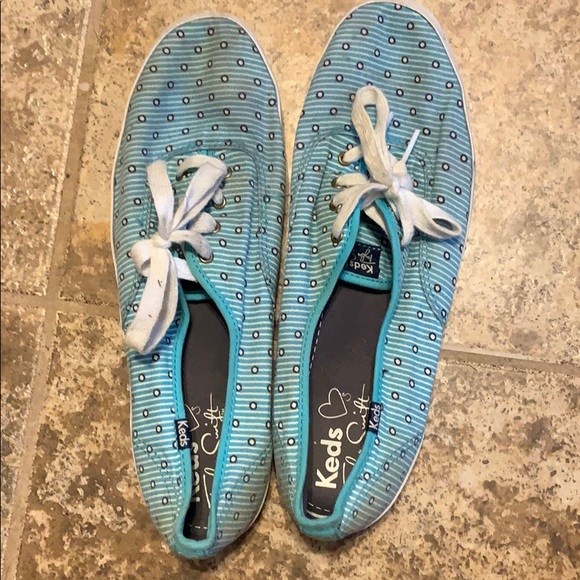 light blue keds shoes